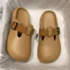 KIDMI New Women Clogs Slippers Soft EVA Garden Shoes Outdoor Waterproof Beach Sandals Light Cushioned Nonslip Shoes With Buckle 1
