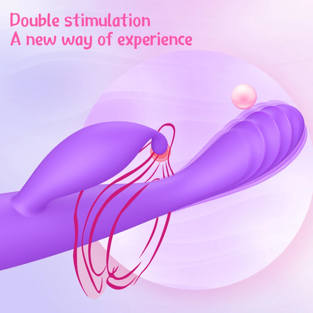 Vibratore Punto G per Principianti per Donne Orgasmo a Forma di Dito Potenti Vibrazioni Stimolatore del Clitoride del Capezzolo Giocattoli del Sesso_voghion.com