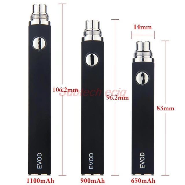 $5.99 Evod 4-In-1 Multi-Vape Pen E-Cig Pack Starter Kit For E-Liquid, Oil,  Herb, Wax(650mah, 900mah,1100mah)