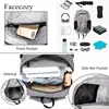 Mochila de viaje portátil y ligera para hombre, bolsa plegable para senderismo al aire libre, resistente al agua, ultraligera