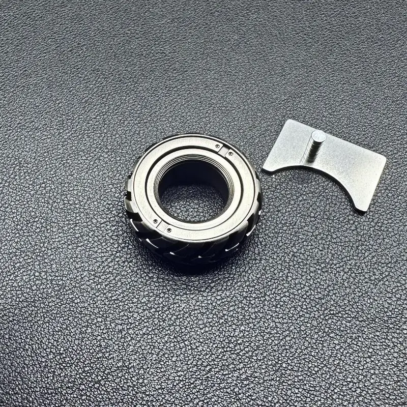 EDC Fidget Sliders Magnetic Metal Stainless Steel Stress Relief Adult Fidget Toy ADHD Casual Haptic Coin Blocks
