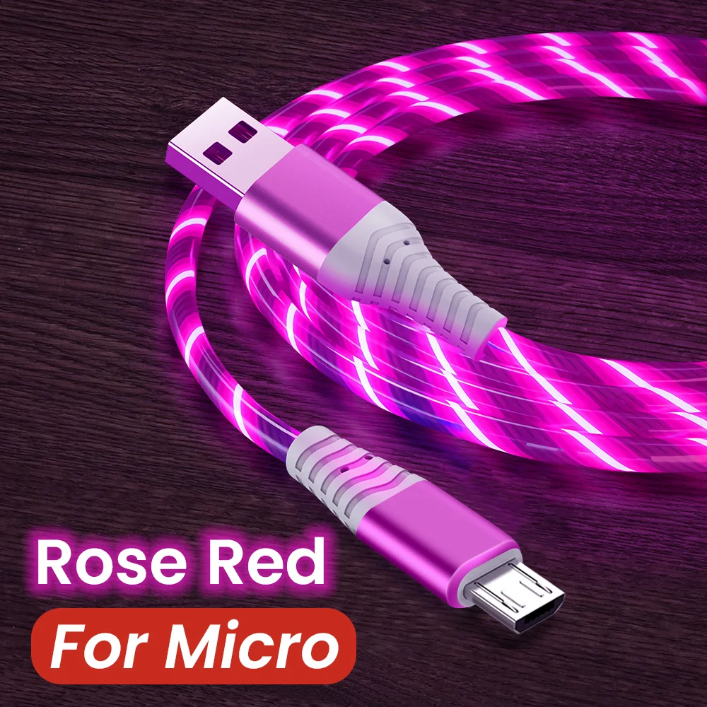 thumbnail image 1 of Cable micro USB tipo C de carga rápida de 3 A para Samsung S7, Xiaomi Redmi Note 5 Pro, cable de teléfono Android, cargador micro USB., 1 of 5