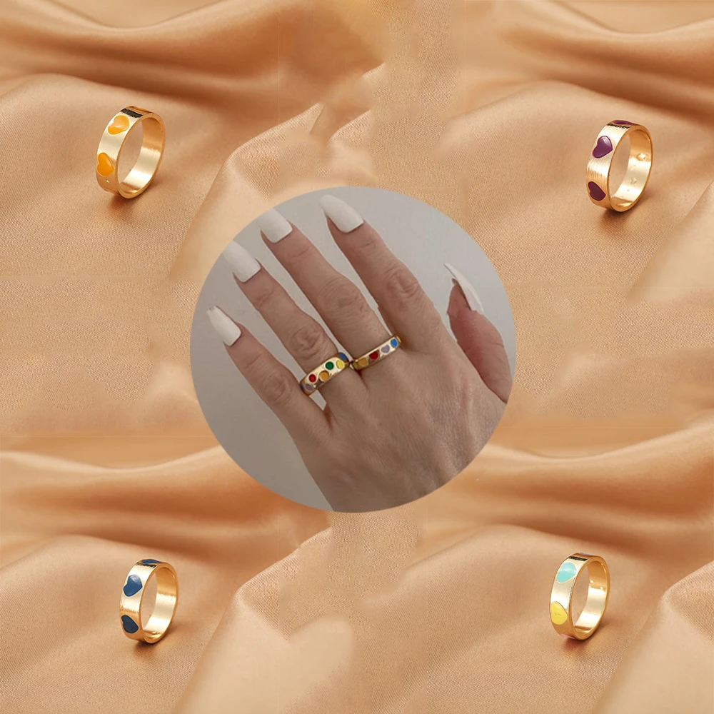 Yw Gairu Creative Simple Wax Ladies Retro Love Ring Alloy Open Multicolor Sen Tail Ring Aliexpress Yw Gairu Creative Simple Wax Ladies Retro Love Ring Alloy Open Multicolor Sen Tail Ring Aliexpress