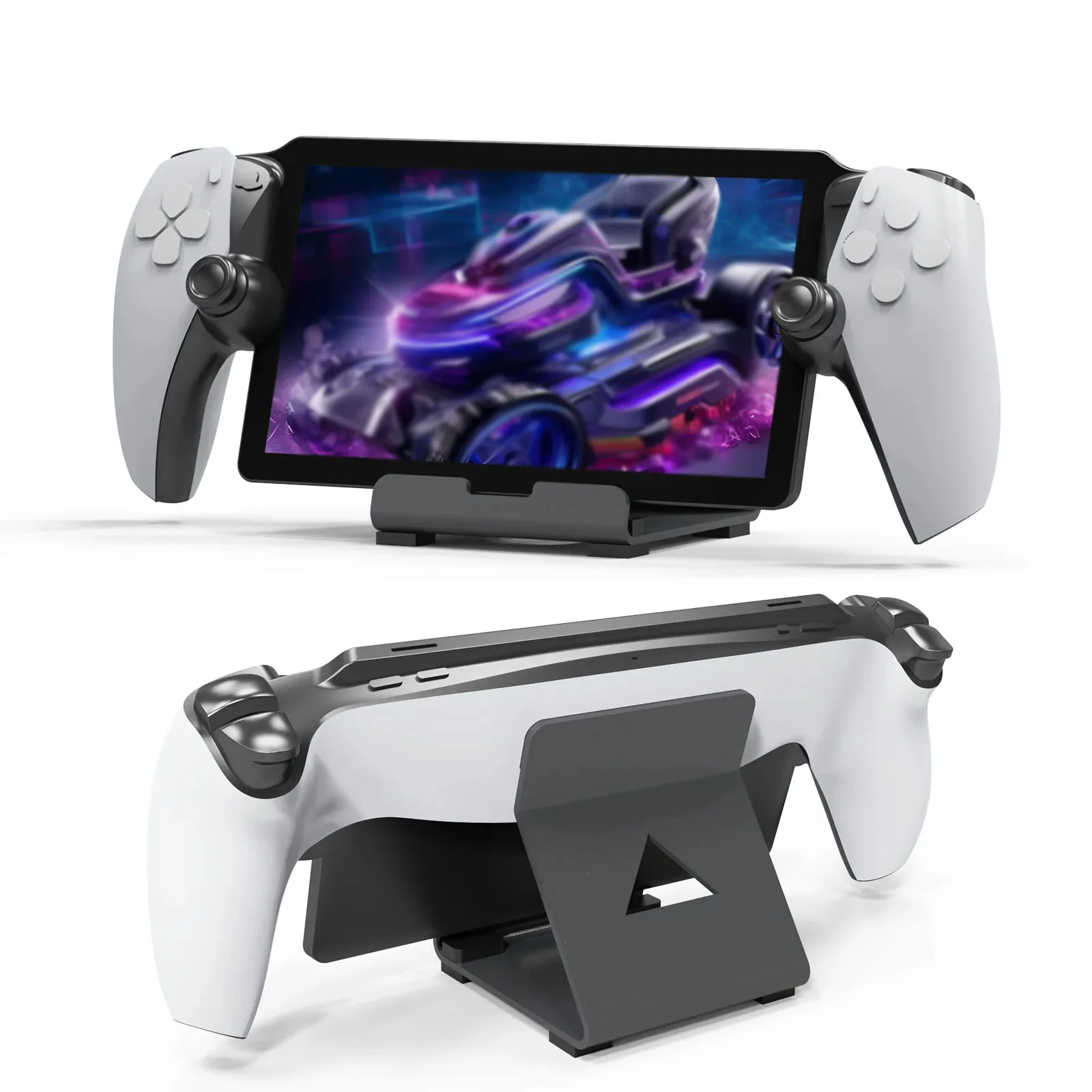 

Game Controller Stand Support Holder for PS5 Portal Steam Deck ROG Switch Handheld Game Console Holder Joystick Bracket Mount