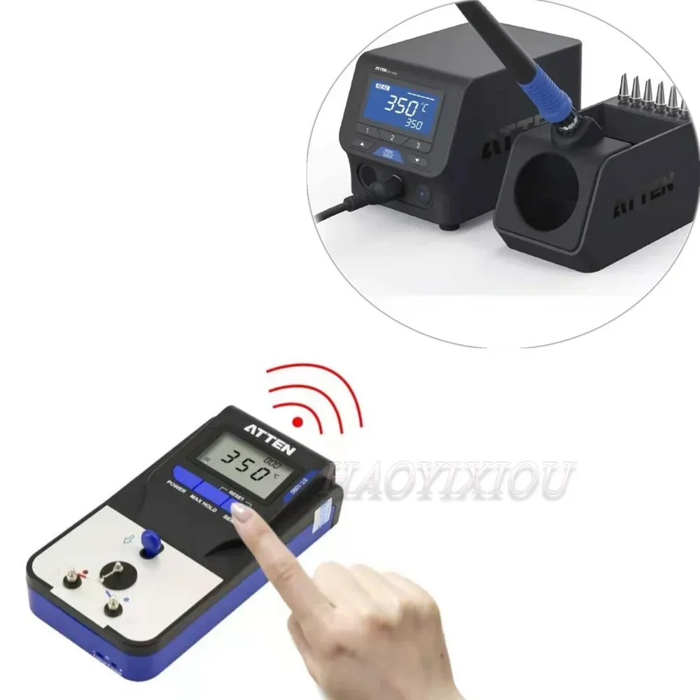 ST-1090 Testeur De Pointe De Fer à Souder Numérique Avec 10