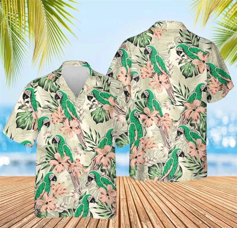 thumbnail image 1 of Camisa hawaiana divertida para hombre, sudadera playera con estampado de gato y música en 3D, camisa de manga corta de diseñador callejero, ropa para hombre de alta calidad, 1 of 5