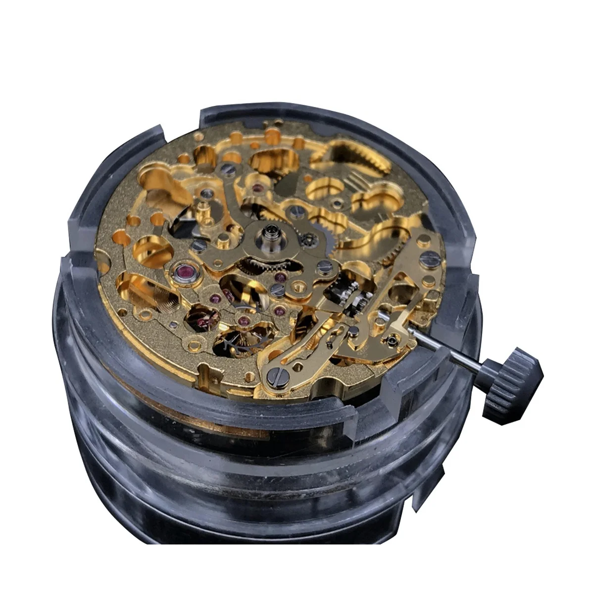 

Gold 8N24 Mechanical Movement Miyota 21 Jewels Skeleton Automatic Movement