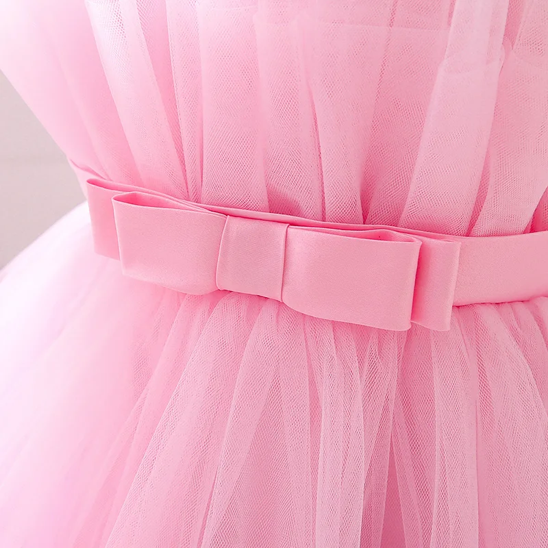 bebê da menina ano festa de aniversário vestidos baptismo roupas brancas meses da criança fluffy outfits bebes