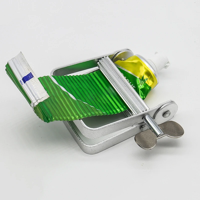 Toothpaste Squeezer Tooth Paste Holder Household Bathroom Tools Tube Cosmetics Press Facial Cleanser Rolling Squeezing Dispenser