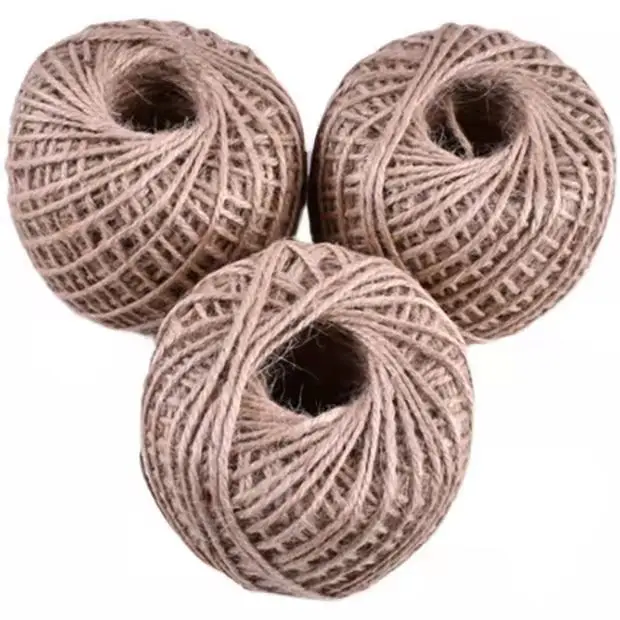 300M/Roll Natural Vintage Stationery Decoration Rope 2mm Handmade Wedding Home Cord String Twine Burlap Ribbon Crafts Hemp Rope diy scrapbooking craft decor natural paper rope wire burlap jute twine hemp rope party paper rattan cords thread