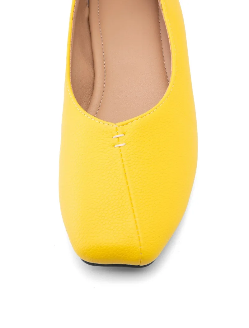 2024 Best-selling Summer and Fall New Casual Style Women's Comfortable Square Head Fashion Ballet Flat Shoes Size 32-54