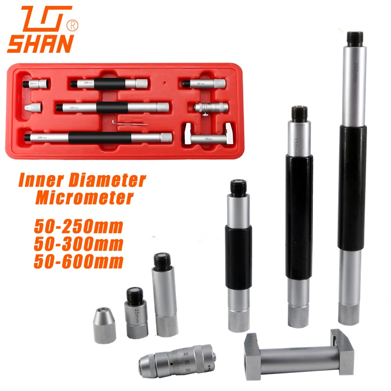 HighPrecisionInternalDiameterMicrometer50250300600mmPrecisionInsideMicrometerHole