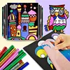 DIY Cartoon Magical Transfer Painting Crafts for Kids Arts and Crafts Toys Children Creative Educational Learning Drawing Toys 1