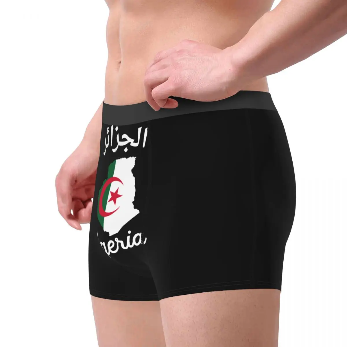 Men Boxer Shorts Panties Algeria Flag Map Soft Underwear Algerian Homme  Novelty S-XXL Underpants - AliExpress