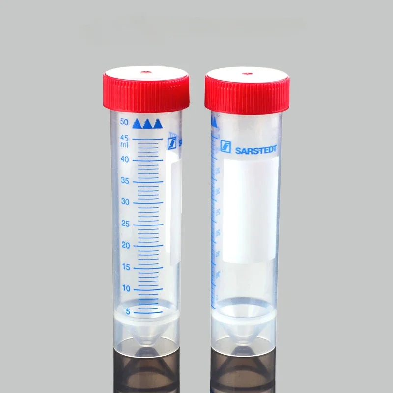 Sarstedt Plastic Self-standing Centrifuge Tube 50ml High Speed Centrifugation Steriler Centrifugal Tubes Tapered Bottom