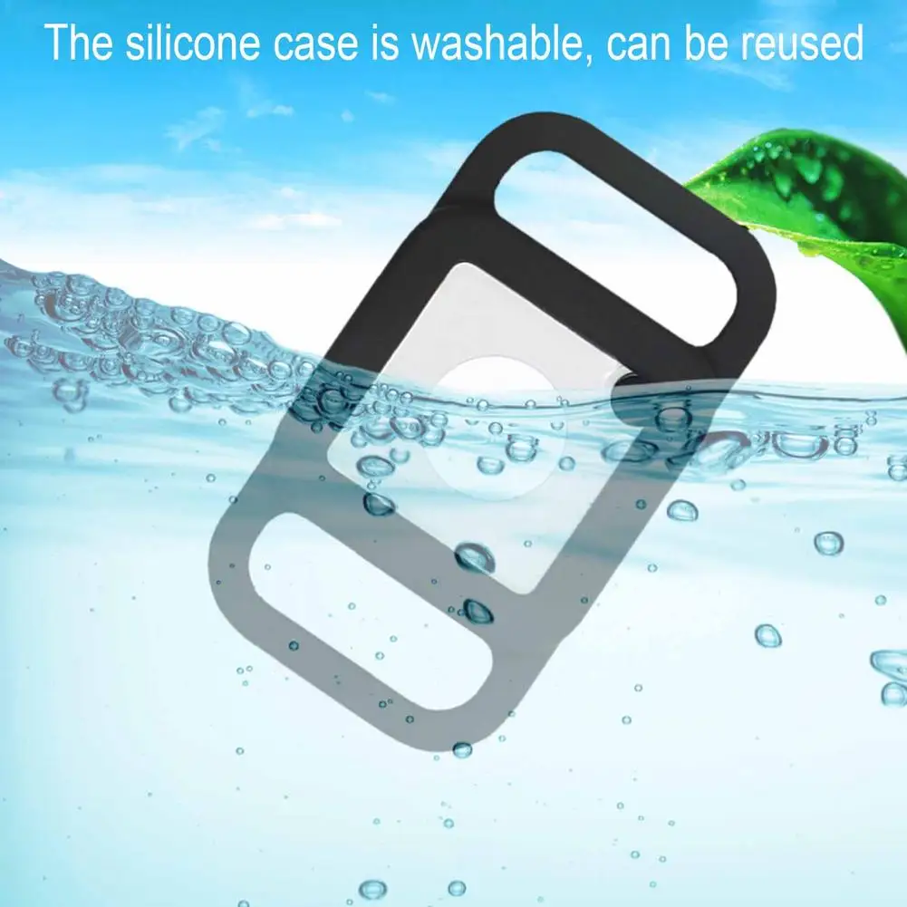 Silicone Protective Case For Tile Mate Pet Collar Holder Cover For Cat And Dog Pet Leash Silicone Sleeve 