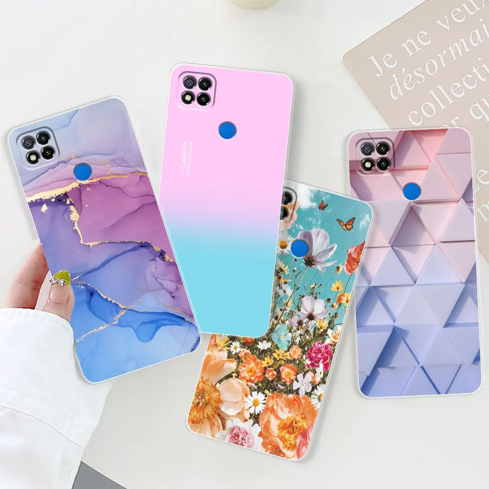 Protector Funda Silicona Tpu Reforzado P/ Xiaomi Redmi 9c - FEBO