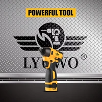 LYUWO 16V Electric Drill Driver 100N. m Impact Wireless Drill Bit Household Multifunctional Electric Screwdriver Tool 2
