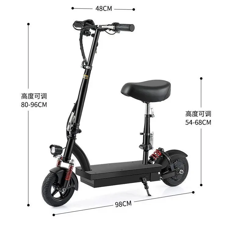 Folding Electric Scooter For Adult Commuting To Work 36v350w Small Electric Scooter For Driving электросамокат electric scooter