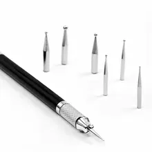  8 Ball Head Pen for Tattoo Stencil Writing Wont Break Paper and No Need Draw Very Hard Also Use for Thermal Transfer Spirit 