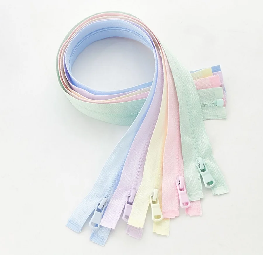 Hohe Qualität 3er # Nylon-Reißverschluss, offenes Ende, umgekehrt montiert, unsichtbar, exklusiv für Sonnenschutzkleidung, mehrere Größen und Farben – Detail 9