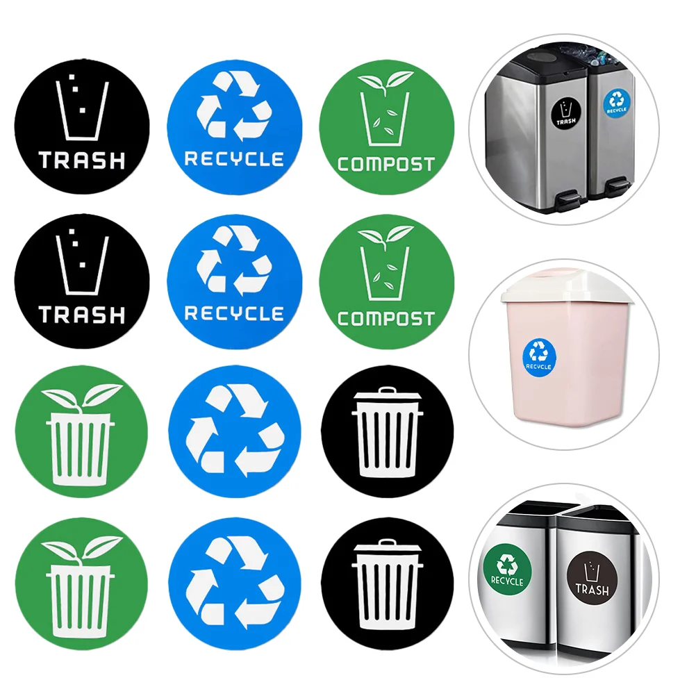 

Label Stickers For Containers Recycle Sticker Trash Bin Label Garbage Sorting Stickers Bins Recycling Decals