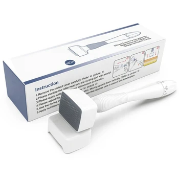 Alpha Derma Stamp – 140 Titanium Pins | Beard, Scalp & Skin Boost