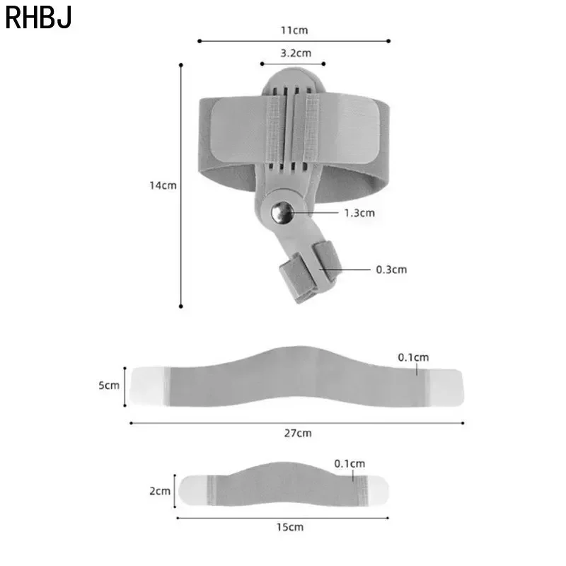 (1pcs/2pcs) Bunion Corrector Rotatable Toe Separator Straightener Foot Pain Relief Corrector Unisex Foot Hallux Valgus Braces