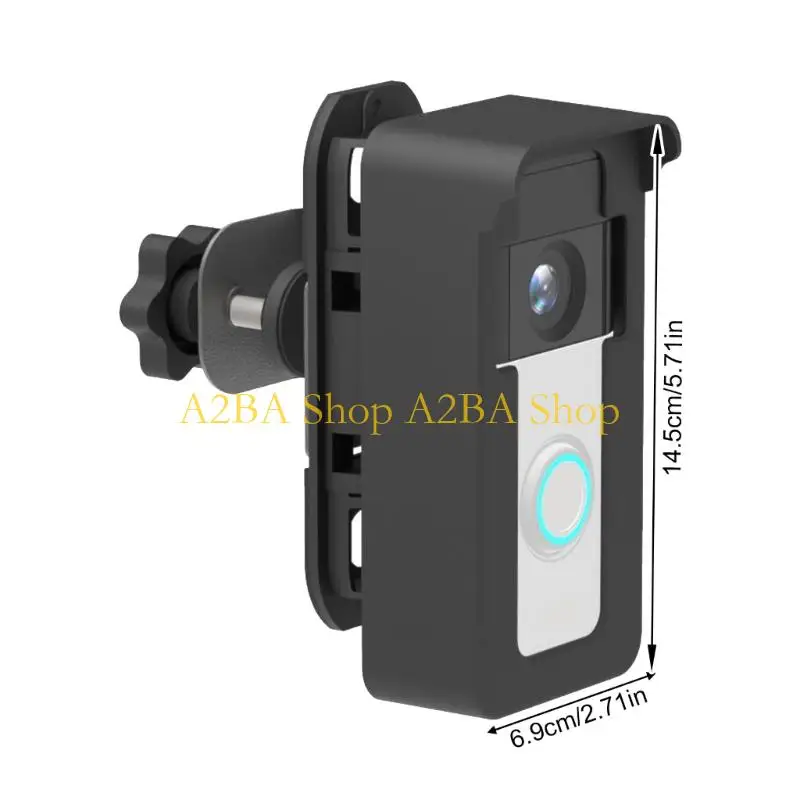 다중 초인종용 광각 조정 ABS가 있는 A2BA 보안 비디오 입력 마운트