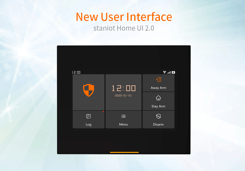 Staniot 433MHz Wireless Wifi 4G Smart Home Security Alarm System Kits For Garage and Residential Support Tuya and Samrtlife APP