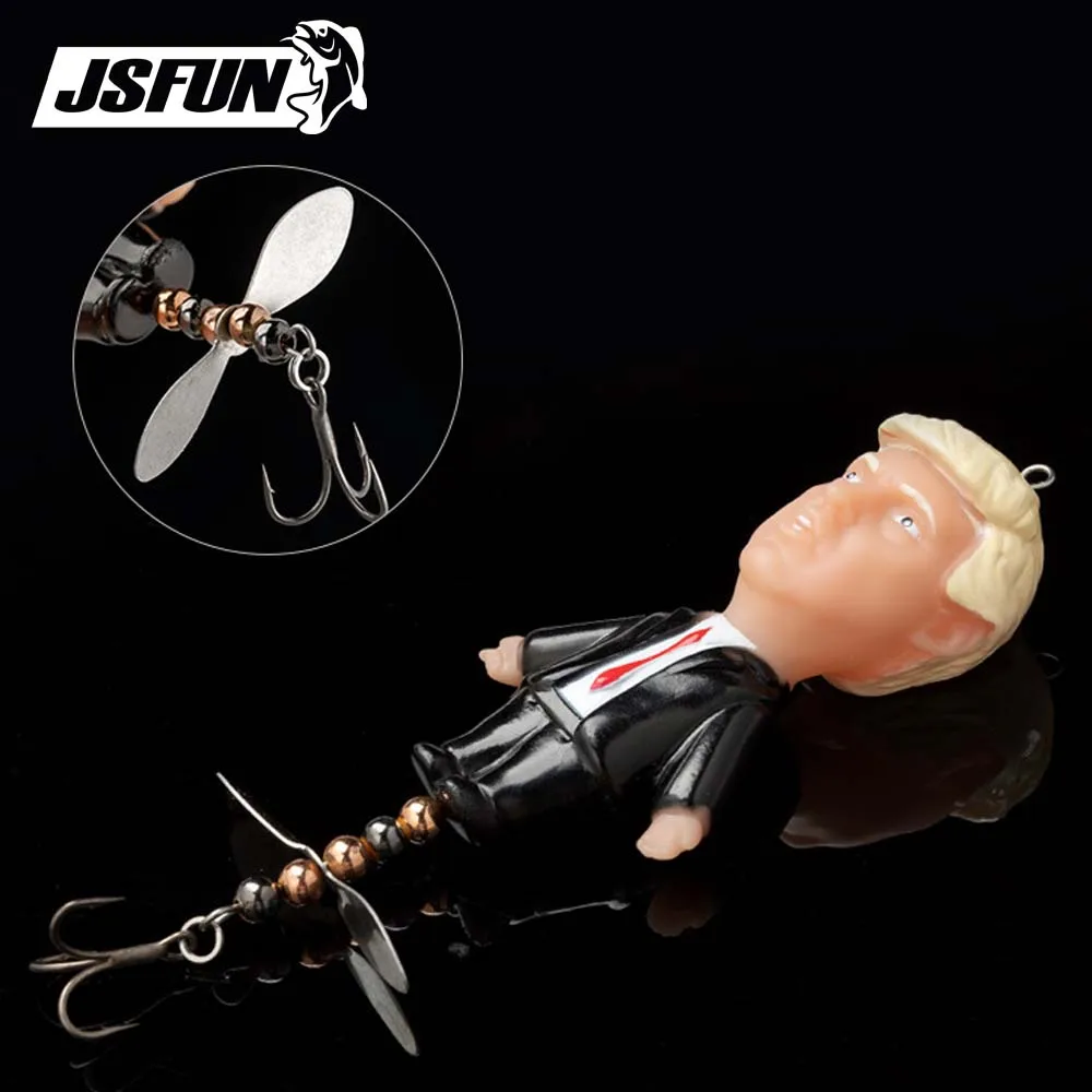 JSFUN 1PC Angeln Locken Topwater Propeller Köder Hartplastik 150mm20g Cartoon Angeln Weiche Köder für Bass Hecht Süßwasser