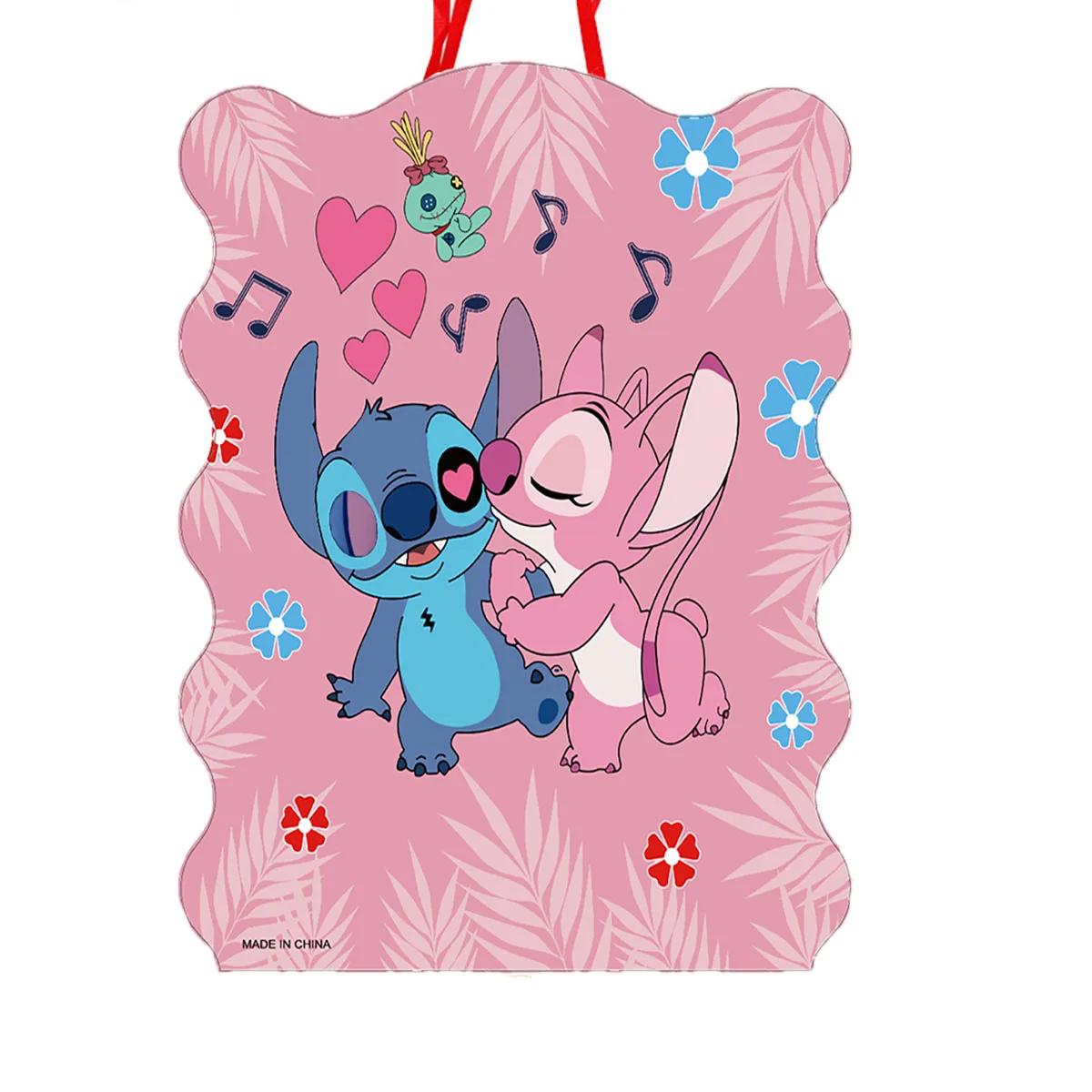 1 pieza/lote de piñatas de dibujos animados de Disney, azul y rosa, con ...