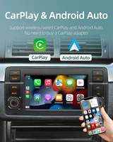 BQCC 7 Inch Android 13 Quad/Octa Core Carplay car Radio WIFI GPS 4G car stereo Navigation player MirrorlinkFor Bmw E46 1998-2006 - Image 6