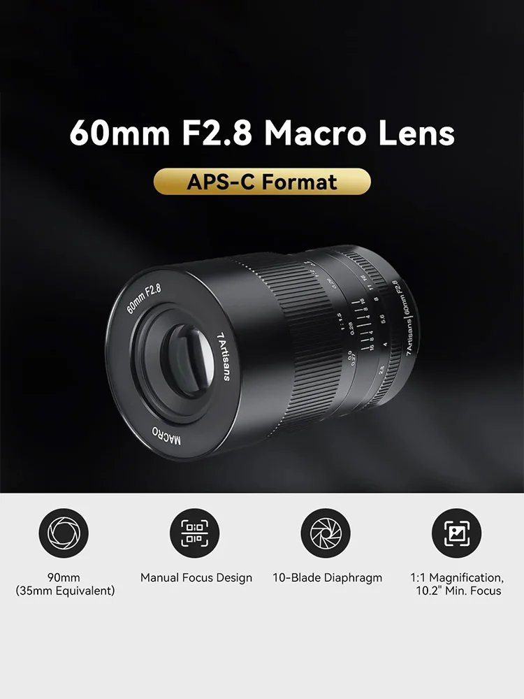 【 Do Brasil 】SALE 7Artisans 60mm I APS-C Mirrorless