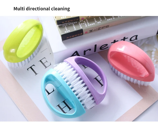 1pc Colorful Egg Shape Multi - functional Soft Hair Brush Cleaning Brush  Bath Brush Bathroom Cleaning Brush - AliExpress