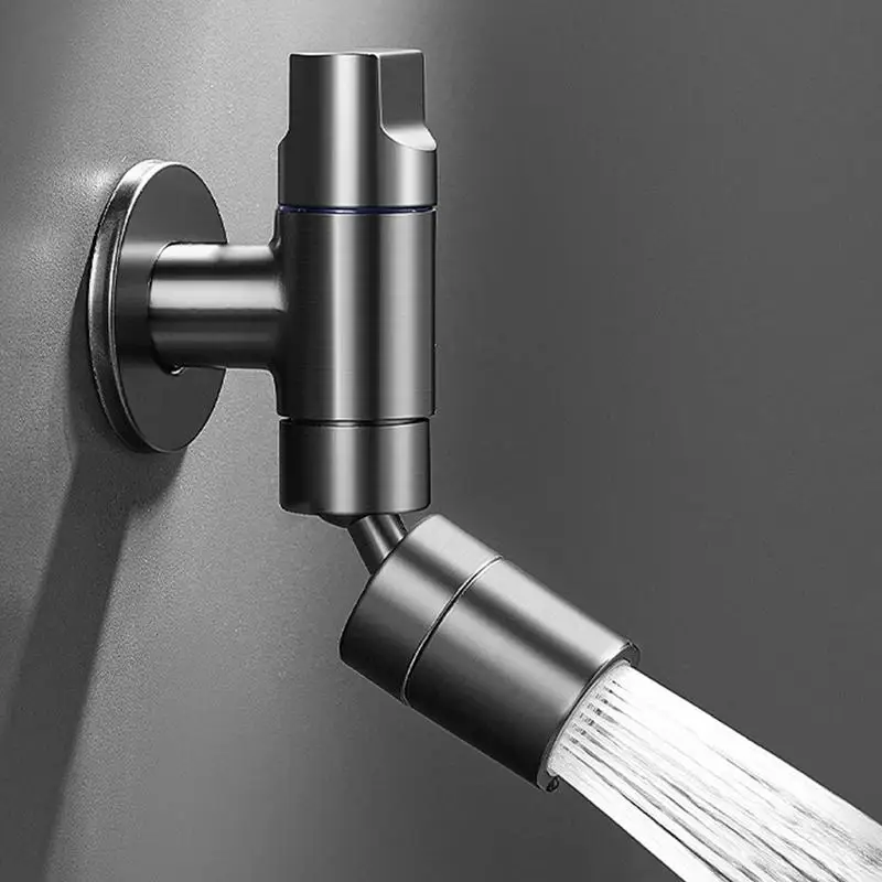 

Durable Mop Sink Faucet with Swivel Spout Household Balcony Laundry Pool Mini In-Wall Faucet Universal Kitchen Mop Sink