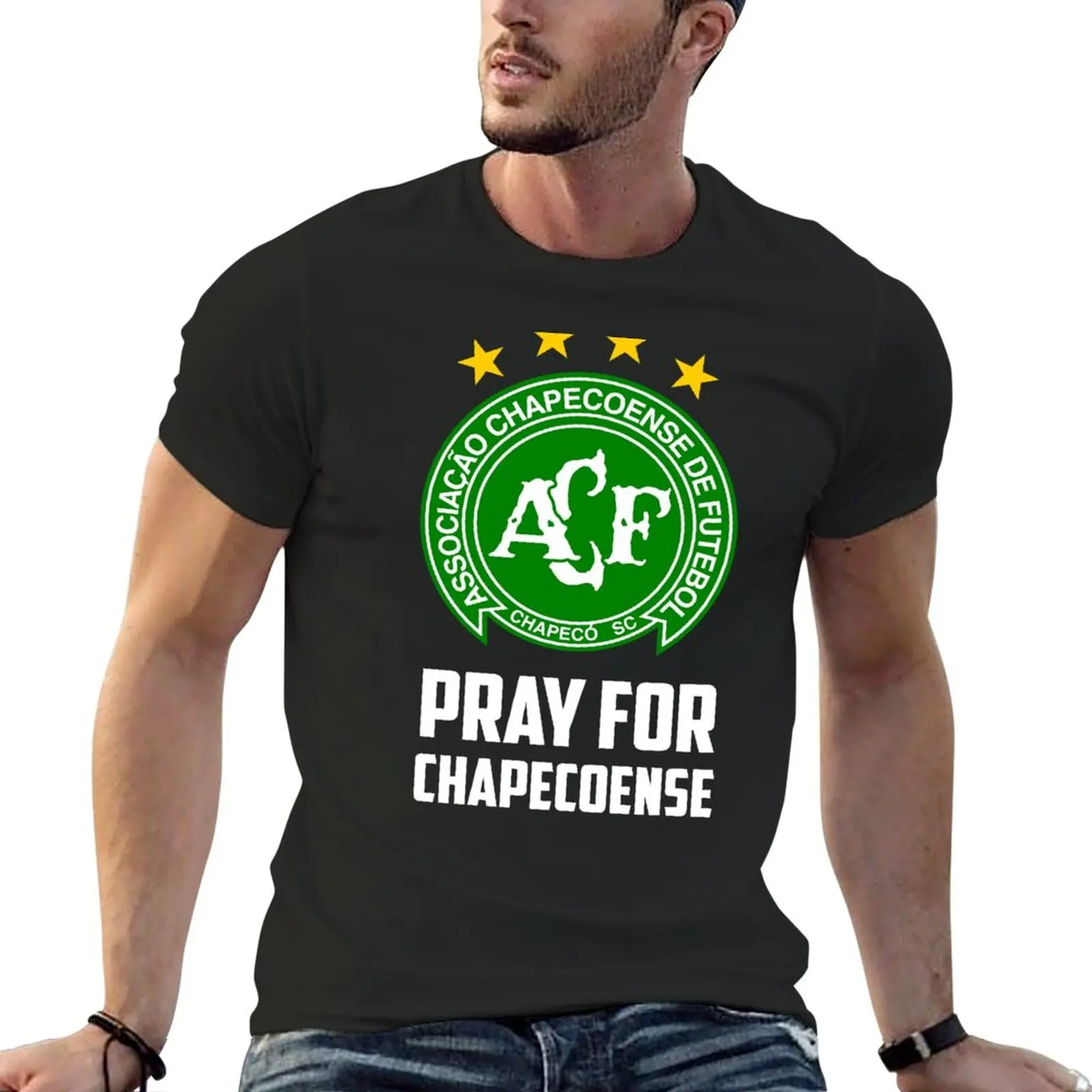 

Chapecoense Shirt T-Shirt for a boy funnys oversized hippie clothes Men's cotton t-shirt