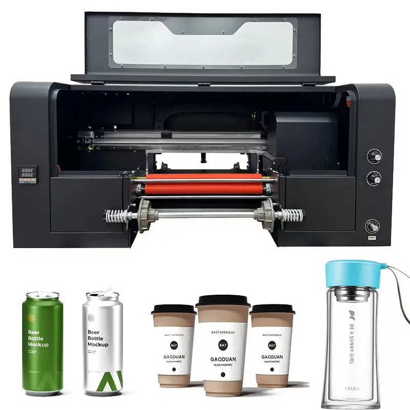 

A3 size ab cold peel crystal film transfer uv dtf sticker printer