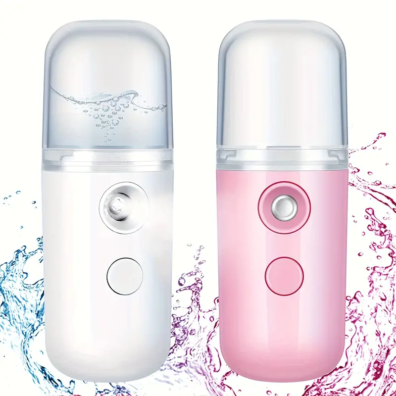 USB Portable 30ml Mini Nano Mist Sprayer Face Spray Facial Steamer Moisturizing Air Humidifier Skin Care Beauty Instruments