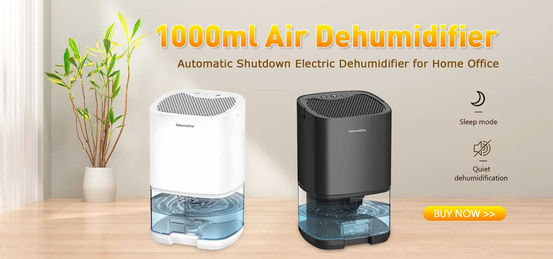 1.2L Grande Capacité Humidificateur d'Air 5W Bureau Silencieux