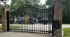 Factory Wholesale Latest Iron Gate Designs Iron Gate Lock Wrought Iron Gate 4
