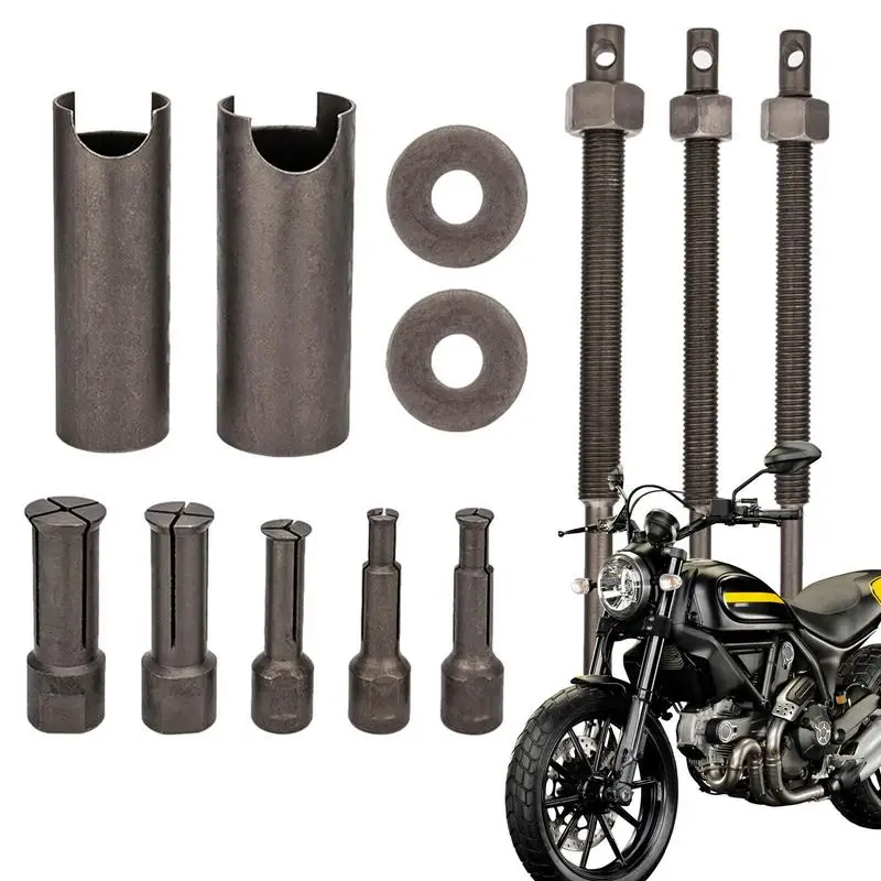 

Motorcycle Bearing Extractor Heavy Duty Wheel Bearing Removal Tool Hub Puller Tool Suitable for Most Flywheels Motorcycle Wheels