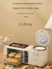 ZC Multi-Function Breakfast Maker Four-in-One Frying and Baking Hot Pot Electric Oven All-in-One Machine 3