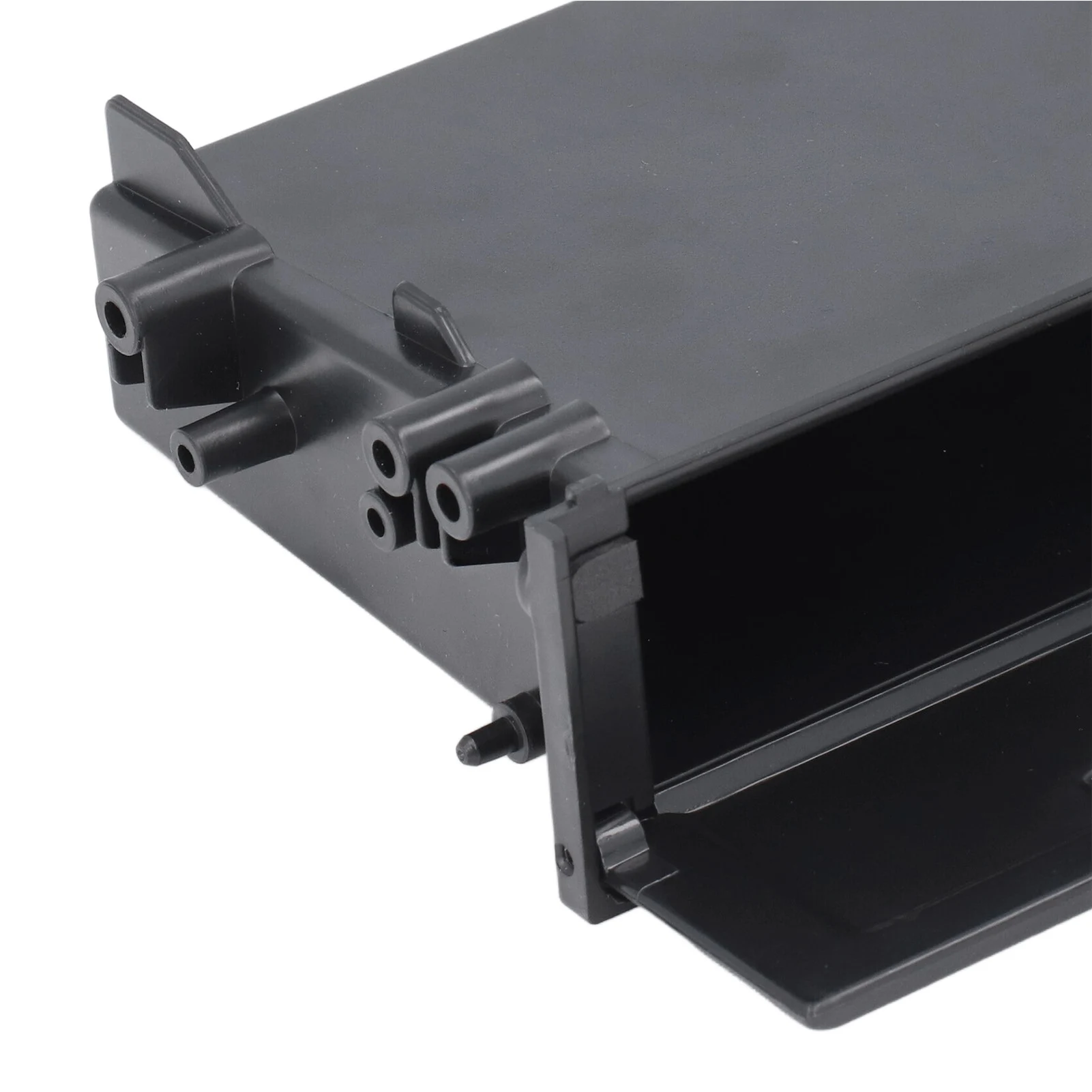 Neue 1pc 1din Autoradio Aufbewahrung sbox Multi-Anwendung abs schwarz Innen organisator Ersatz für Autoradio Tasche Autoteile – Detail 11