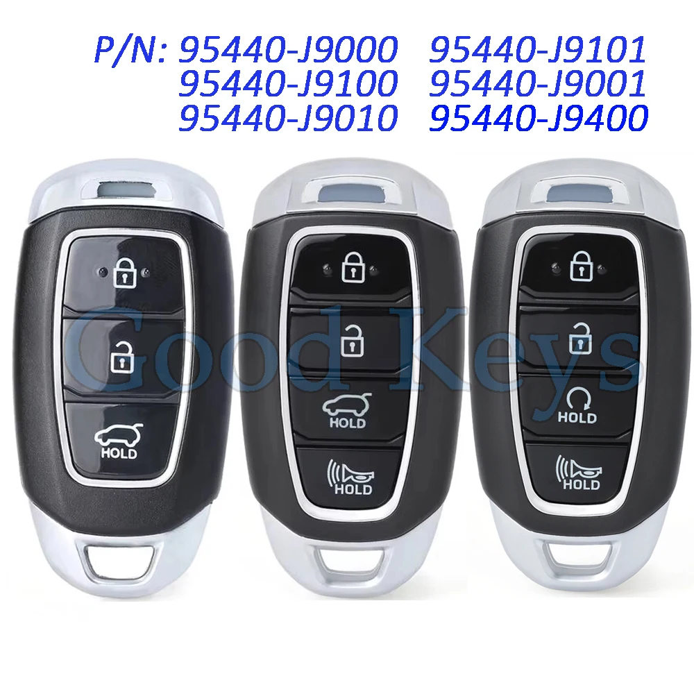 95440-J9400 95440-J9000 95440-J9101 95440-J9100 95440-J9001 95440-J9010 Remote Key Fob For Hyundai Kona 19 20 21 Car Remote Key Car Key