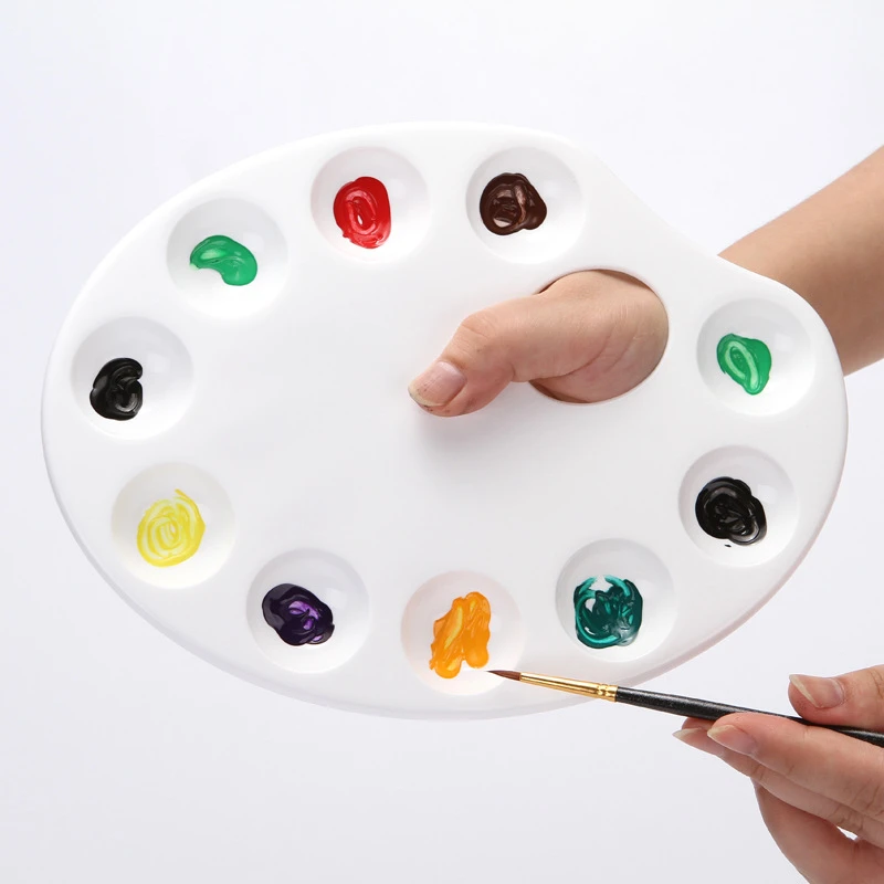palette-10-grid-art-paint-tray-artist-watercolor-plastic-mixing-palette
