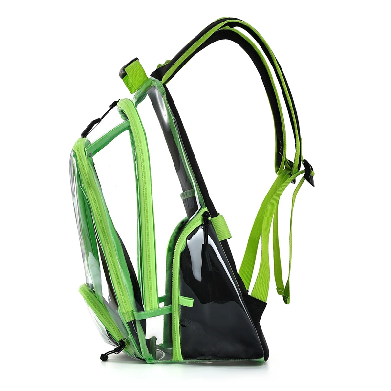 Zaino trasparente alla moda Borsa da scuola per giovani unisex 2026 Nuovo zaino leggero e versatile di alta qualità