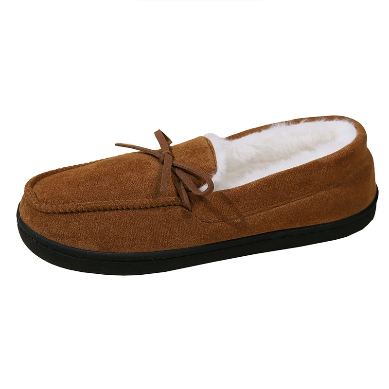 Women Cotton Winter Warm Closed Toe Slippers