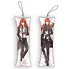 Genshin Impact Diluc Dakimakura  Mini Keychain Cute Anime KeyChain Small Pillow Decor Pendant Otaku Gift Kawaii Backpack Pendant 1