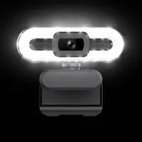 New 4K Webcam Autofocus HD Webcam with Fill Light Rotatable Laptop Webcam PC Computer Camera with Microphone for Youtube Video - Image 3